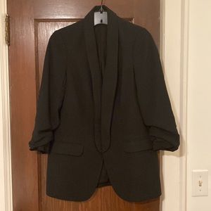 Express black long blazer jacket. Size XS